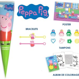 CA 6 CÔNES PEPPA PIG