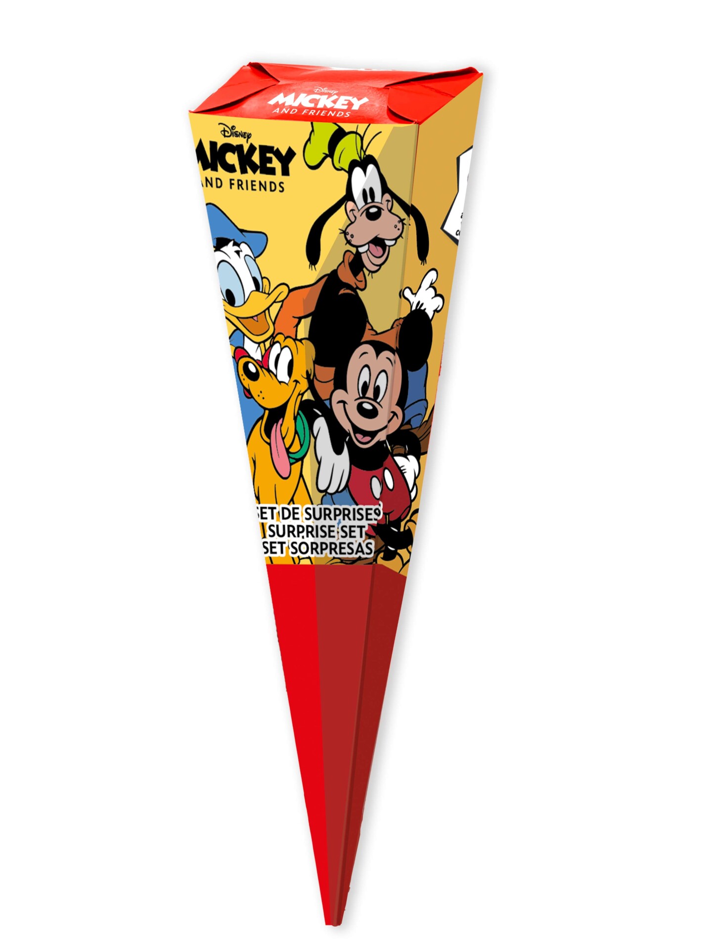 CA 6 CÔNES MICKEY AVEC CONFISERIE