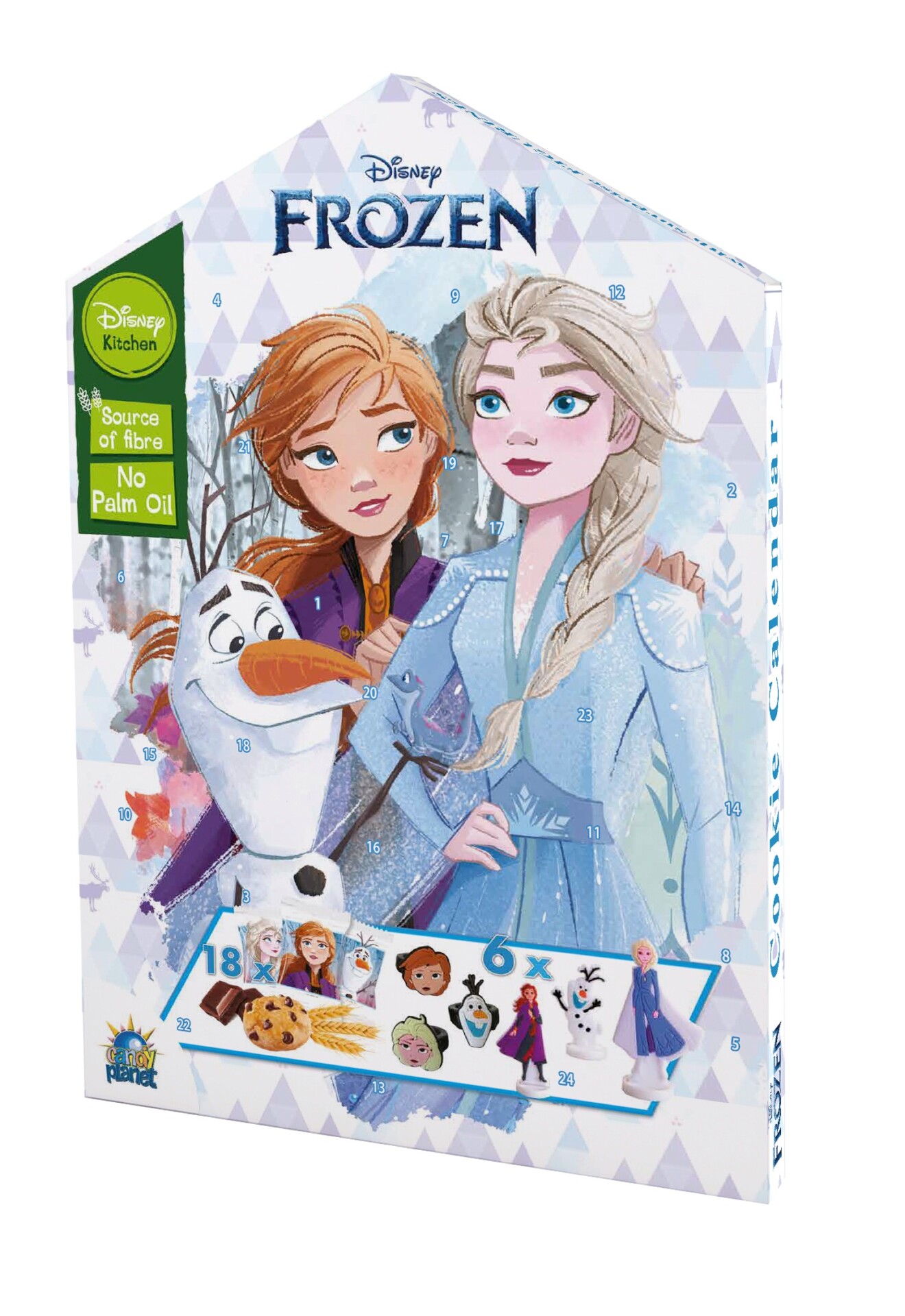 CALEND AVENT CHOCOBISC + collections REINE DES NEIGES