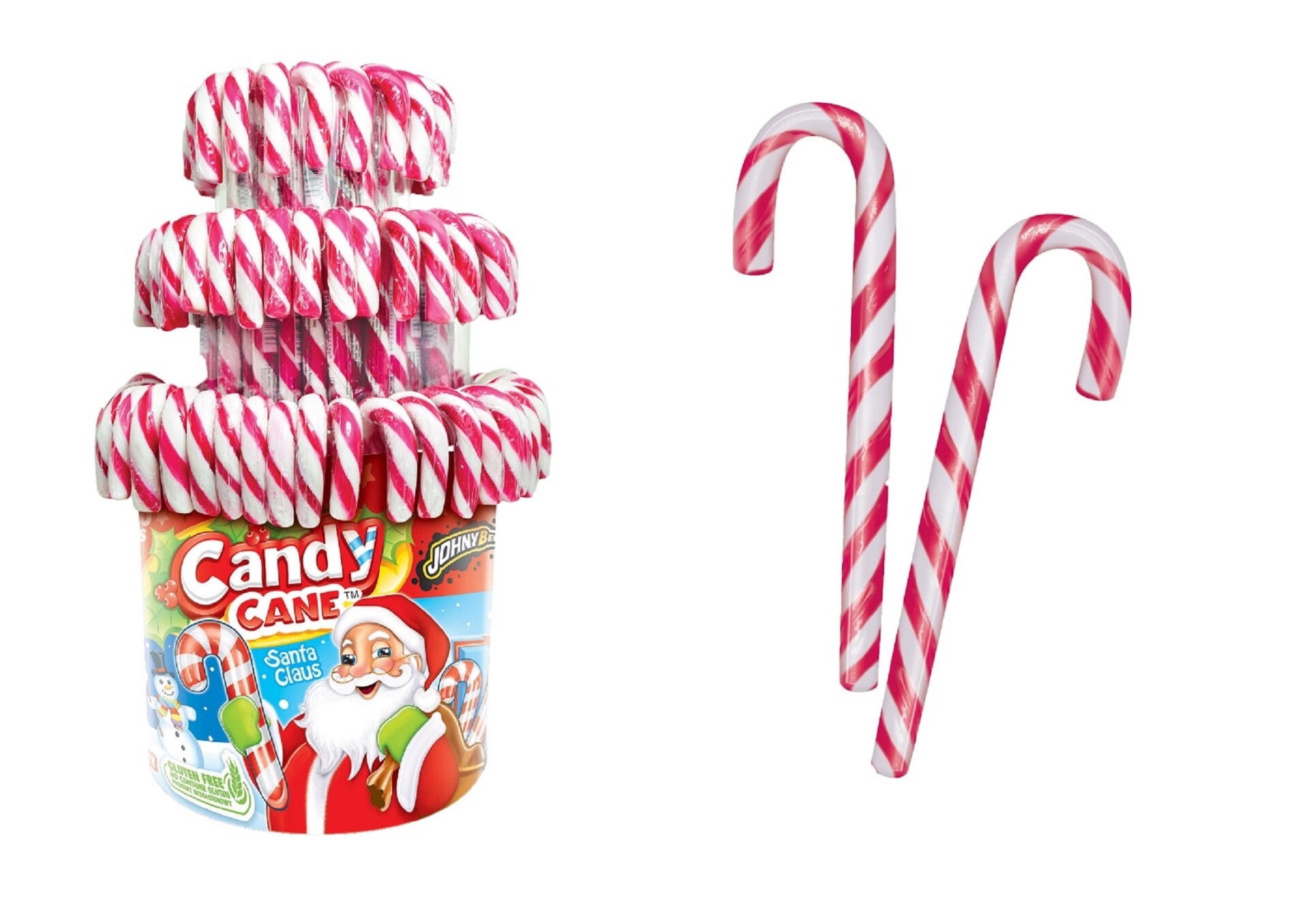 CANDY CANES ROUGE ET BLANCHE NOËL 12g