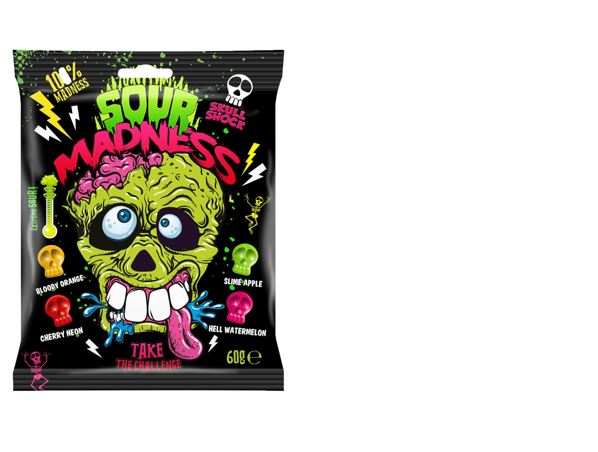 SACHETS BONBON SOUR MADNESS NEW26