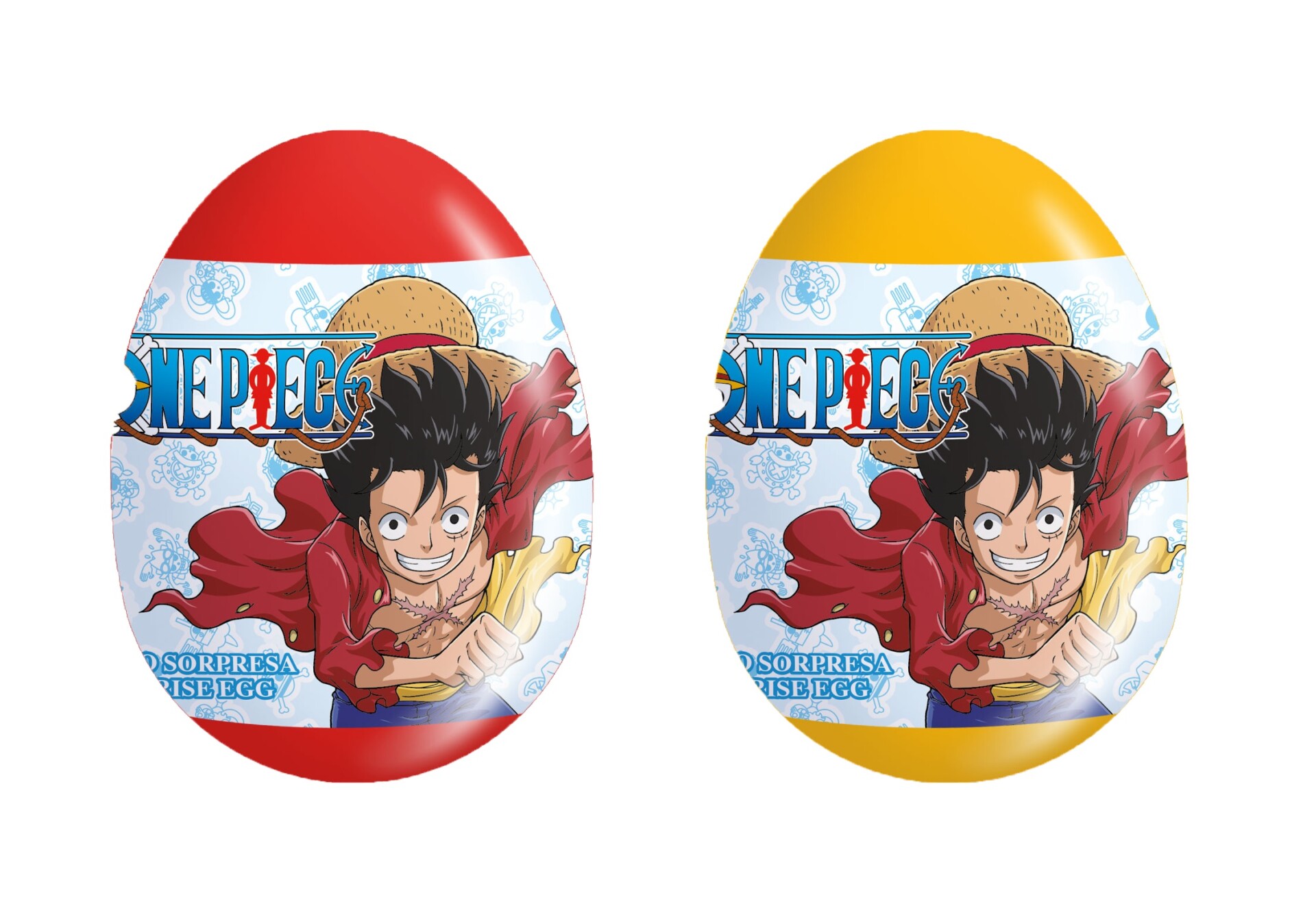 OEUF SURPRISE 7CM ONE PIECE