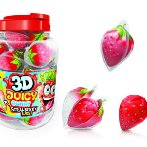 3D JUICY GUMMY STRAWBERRY JOHNY BEE