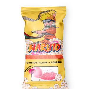 CANDY FLOSS + POPPING CANDY NARUTO