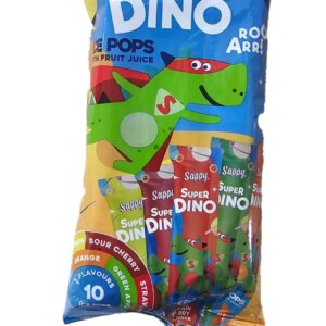 BÂTONNET GLACE SAPPY DINO 10X50ML