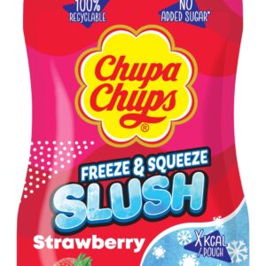CHUPA CHUPS SLUSH STRAWBERRY Ice pouches  250ml