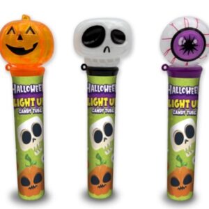 C72 HALLOWEEN LIGHT UP CANDY TUBE