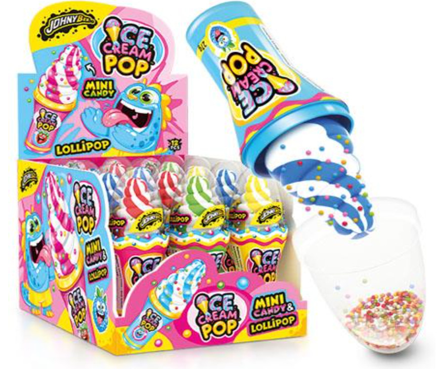 ICE CREAM POP DISPLAY JOHNY BEE