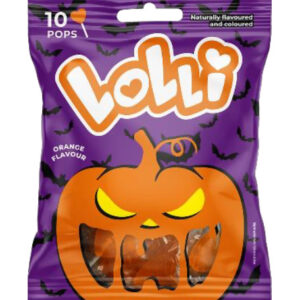 LOLLI HEARTS HALLOWEEN 7g (12 sachets de 10 sucettes)