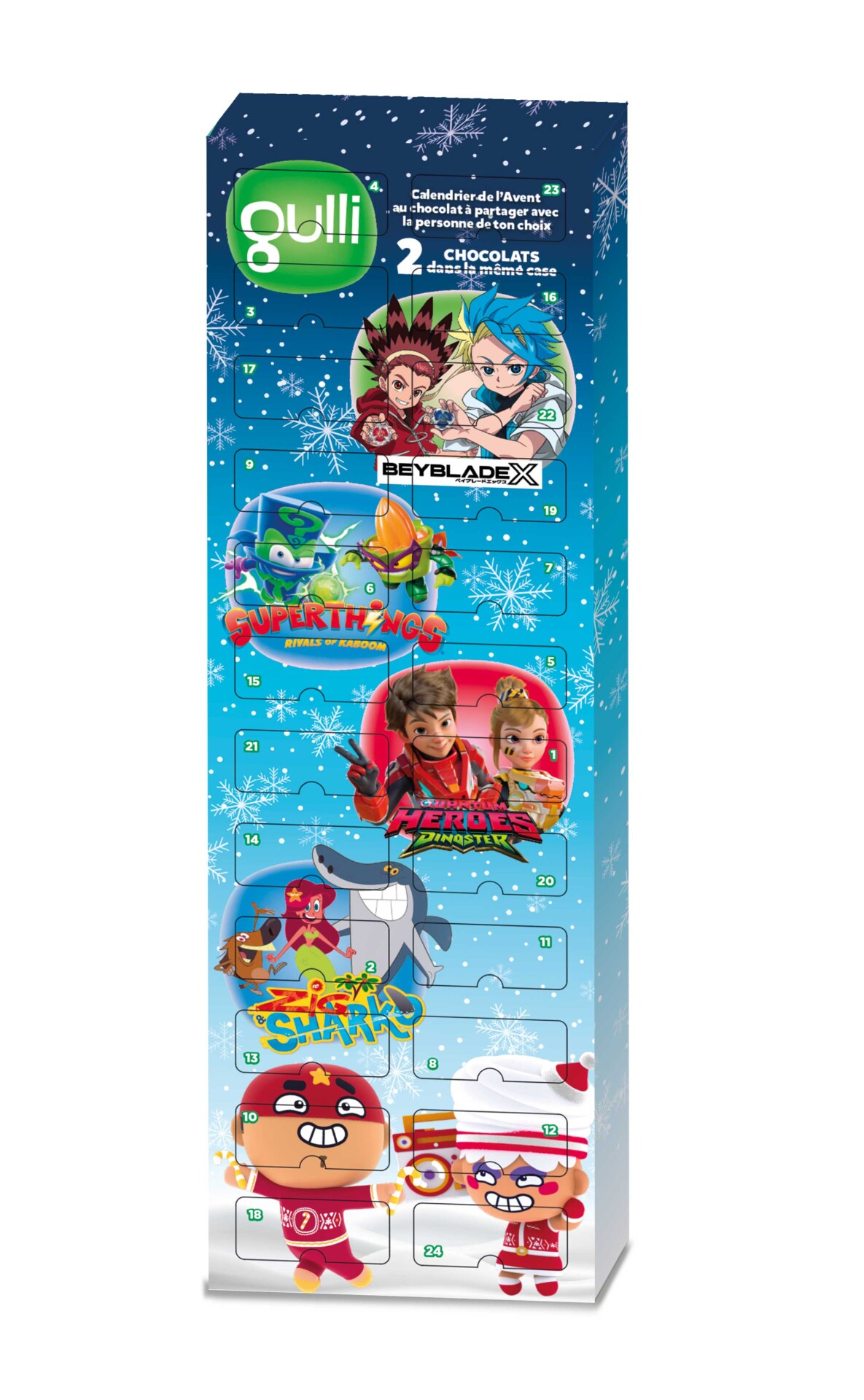 CALENDRIER AVENT DUO GULLI BOY 200G
