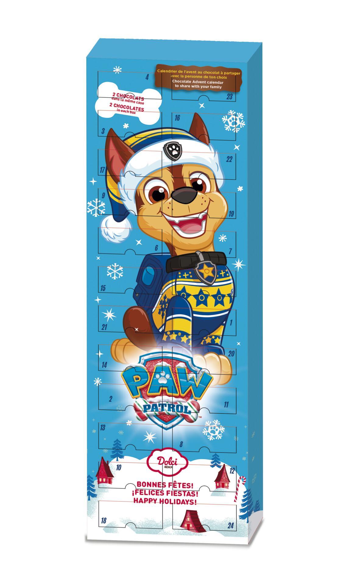 CALENDRIER AVENT DUO PAT PATROUILLE 200G
