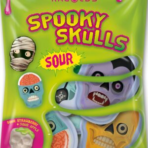 SPOOKY SKULLS BAG (crânes liquides 24x4)