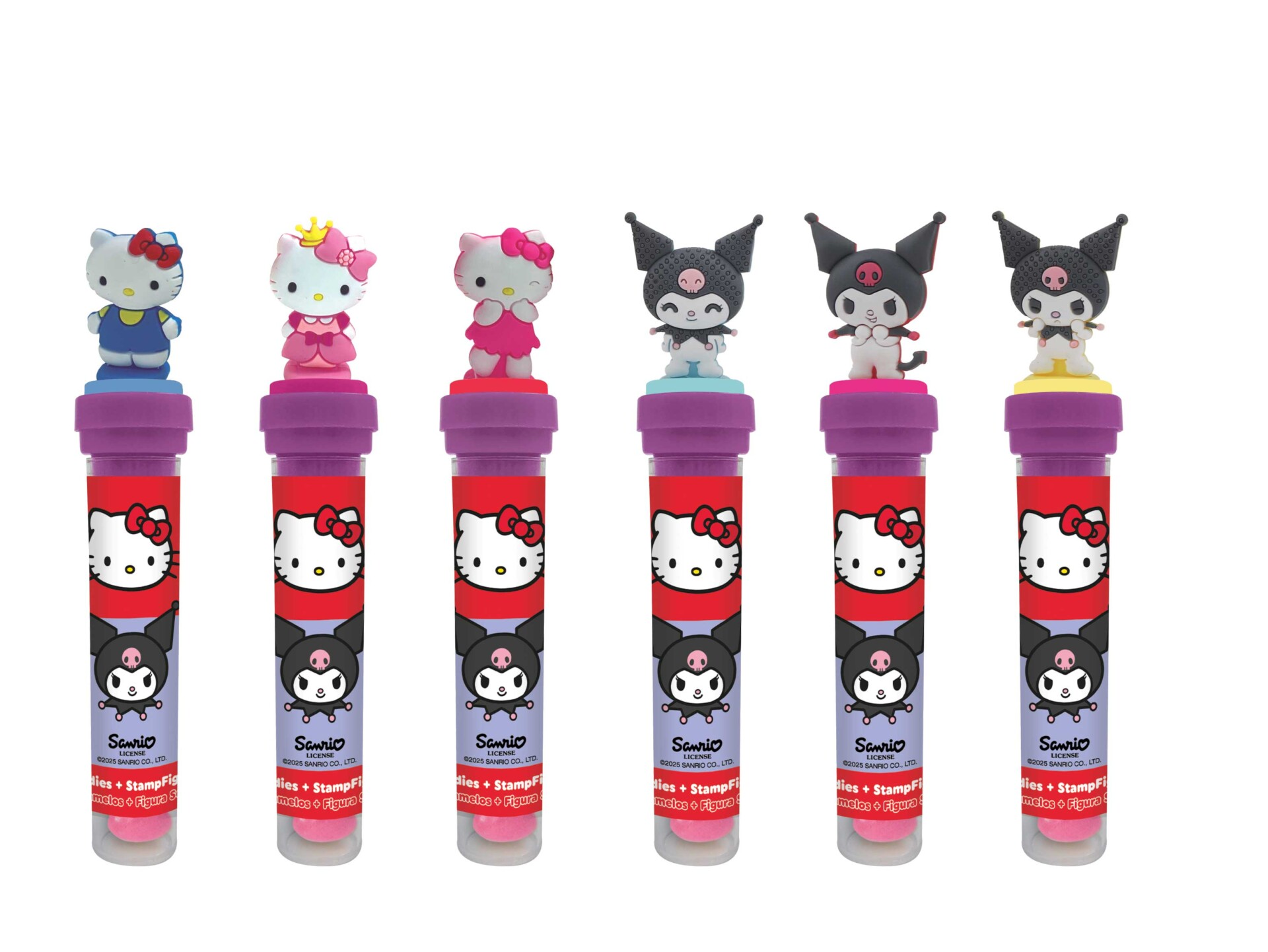 TAMPONS 2D HELLO KITTY KUROMI + BONBONS