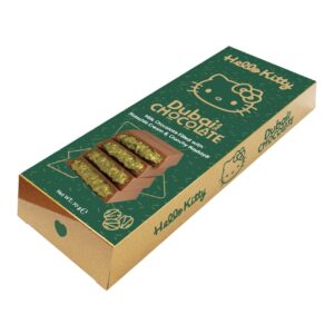TABLETTE CHOCO PISTACHE DUBAÏ HELLO KITTY 70g