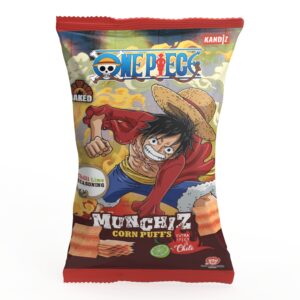 CHIPS (munchiz) FROMAGE ÉPICE ET CITRON VERT ONE PIECE 40G