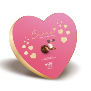 COFFRET COEUR CHOCOLAT LAIT 140G