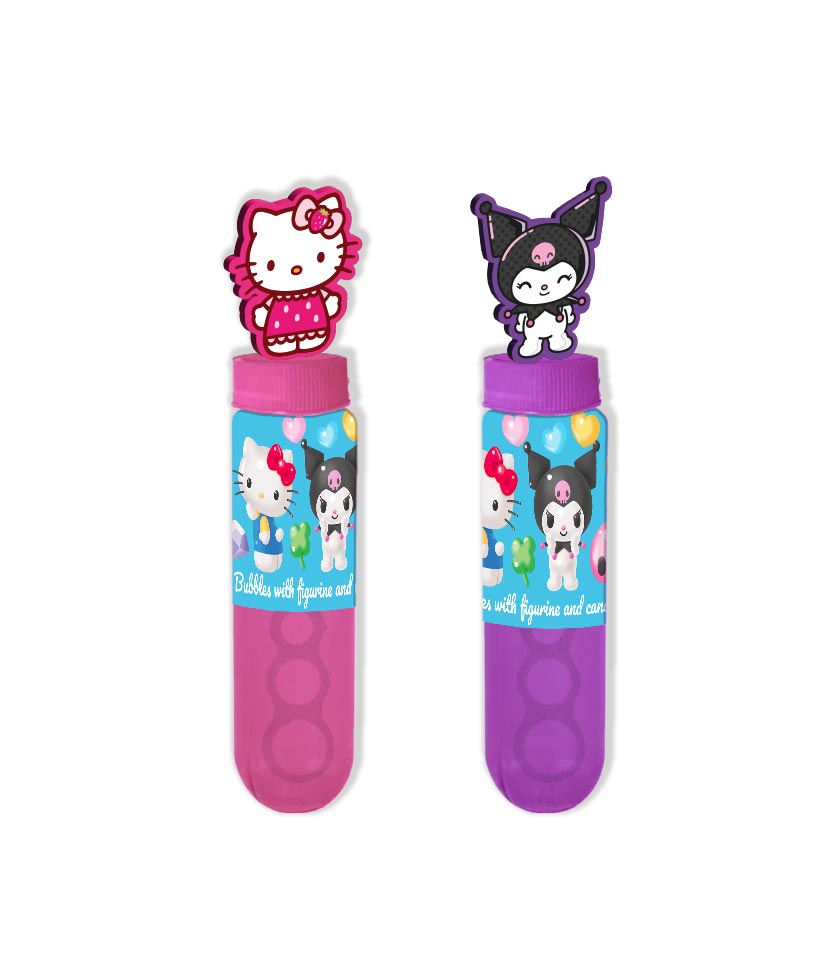 BULLES DE SAVON HELLO KITTY & KUROMI