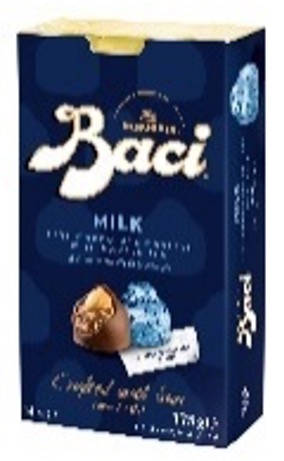 BOX 80 BALLOTIN BACI ORIGINAL LAIT 175G