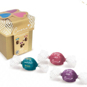 COFFRET BOÎTE OR ASSORTIMENT CHOCOLAT 165G