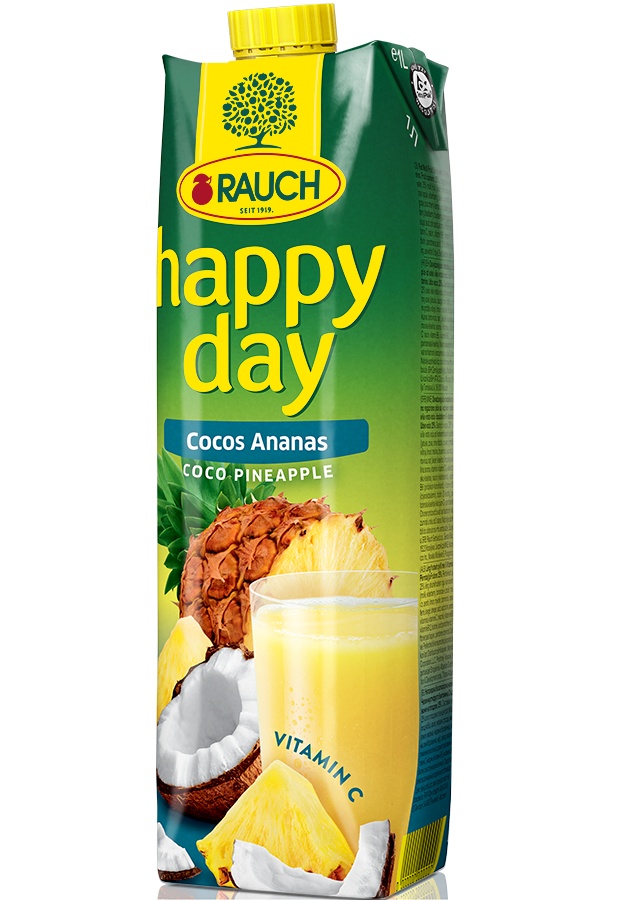 HAPPY DAY ANANAS COCO 1L 100% FRUIT