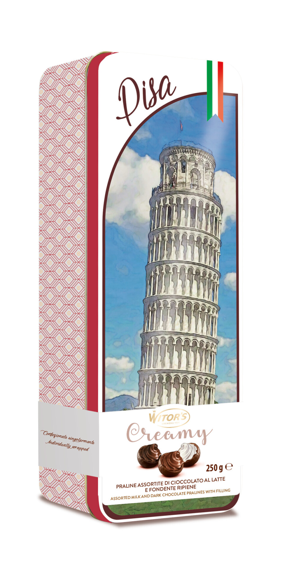BOÎTE MÉTAL ITALIE TORRI D'ITALIA MIX 250G