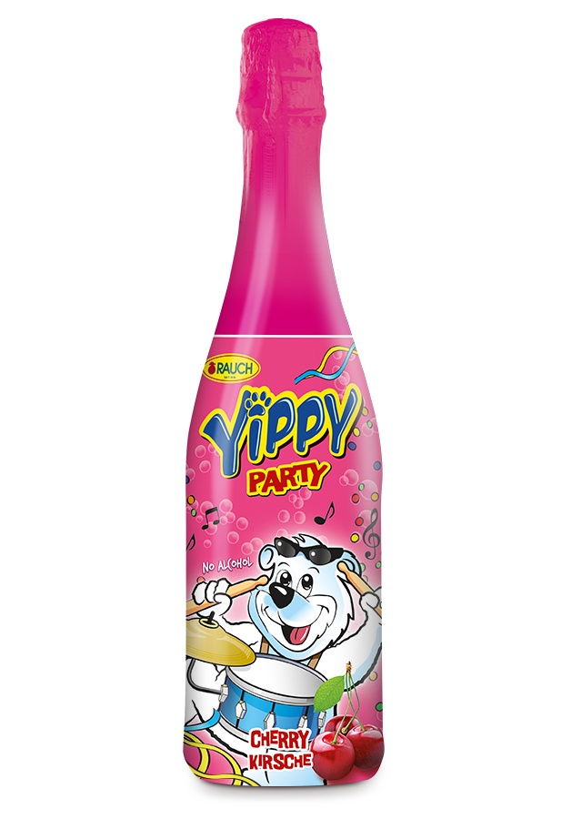 YIPPY PARTY PÉTILLANT GRIOTTE 0.75L10% FRUITS