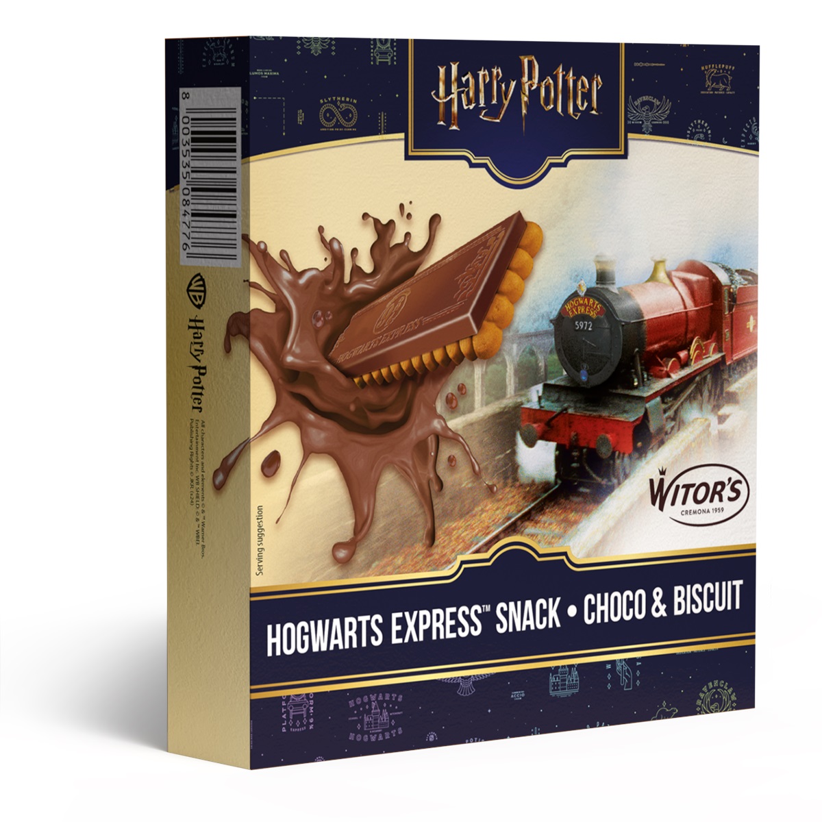 BARRE BISCUIT CHOCOLAT AU LAIT HARRY POTTER 126G