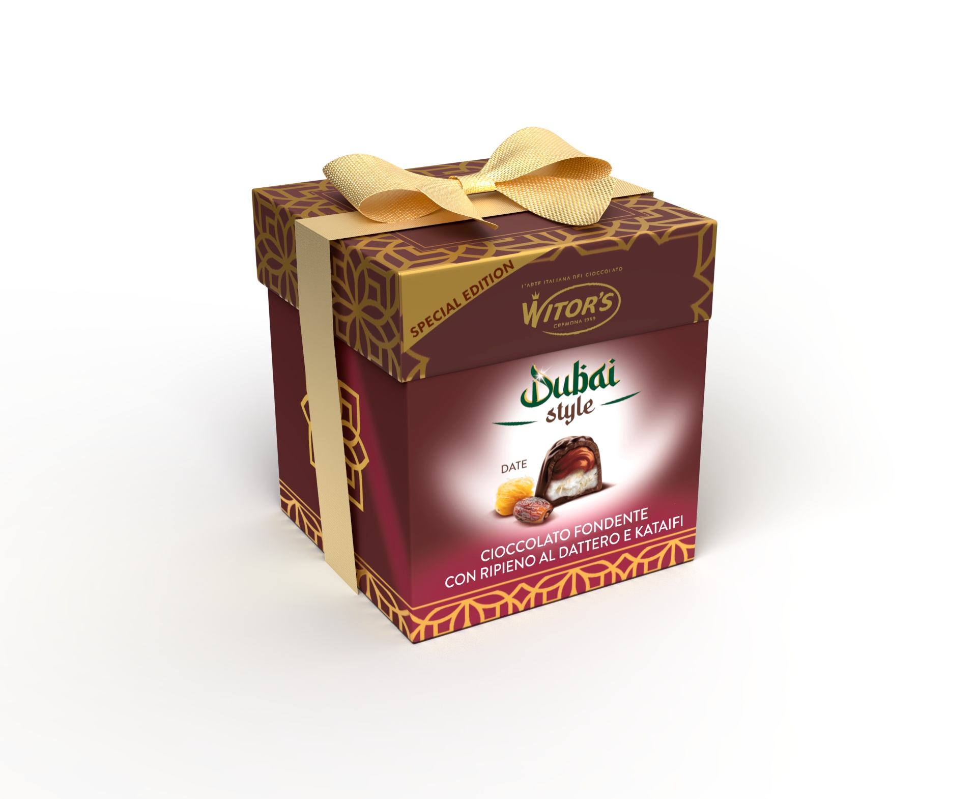 BOÎTE CADEAU STYLE DUBAÏ DATTES 150G