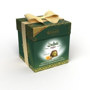 BOÎTE CADEAU STYLE DUBAÏ PISTACHE 150G