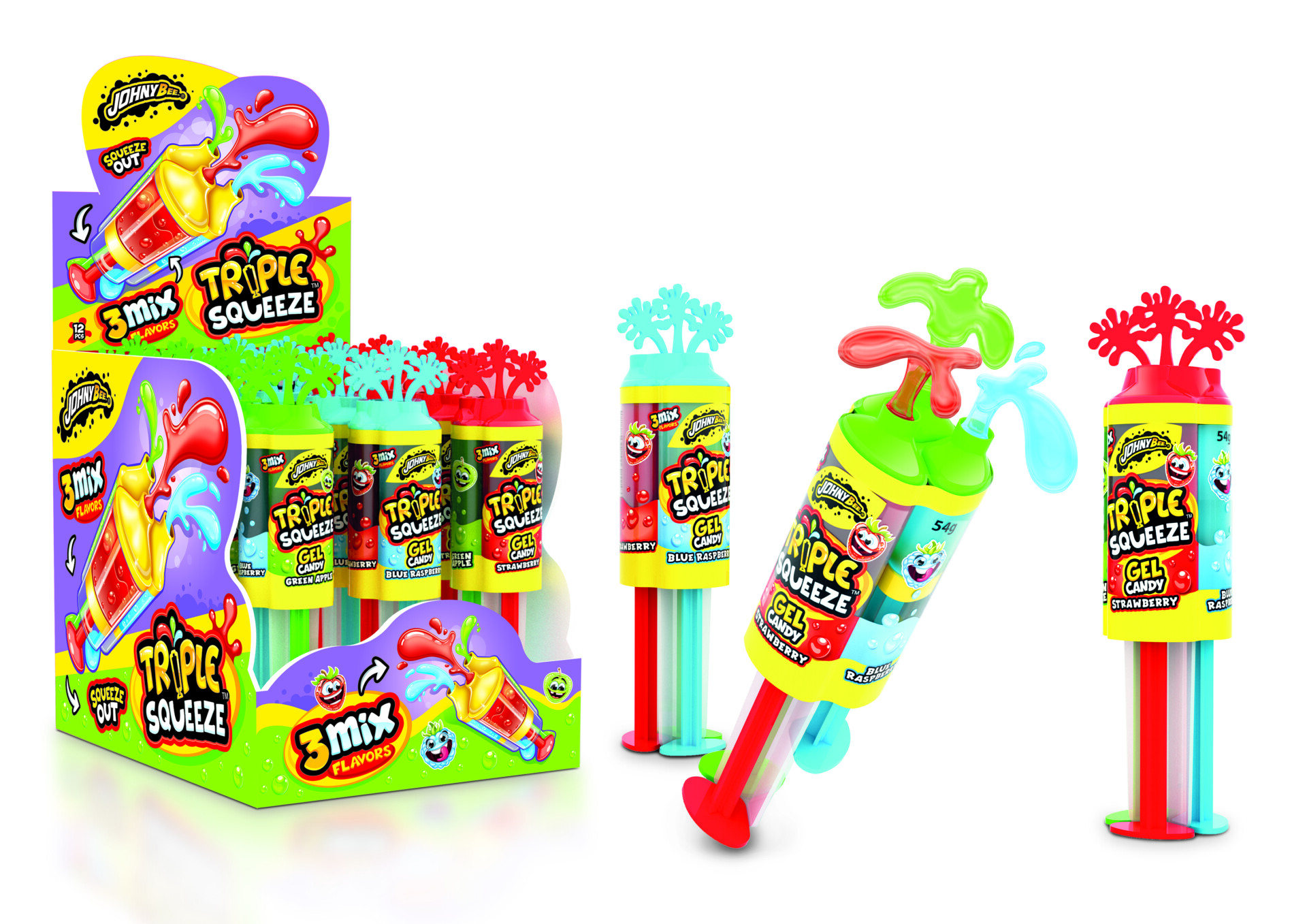 3D TRIPLE SQUEEZE JOHNY BEE