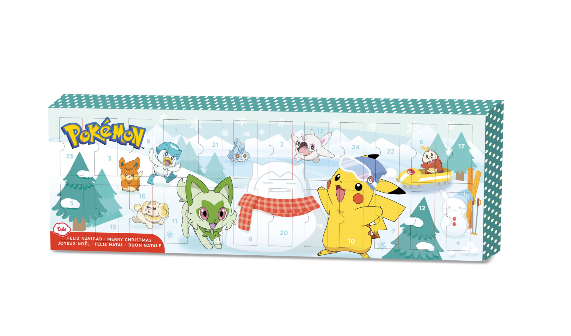 CALENDRIER AVENT DUO HORIZONTAL 200G POKEMON
