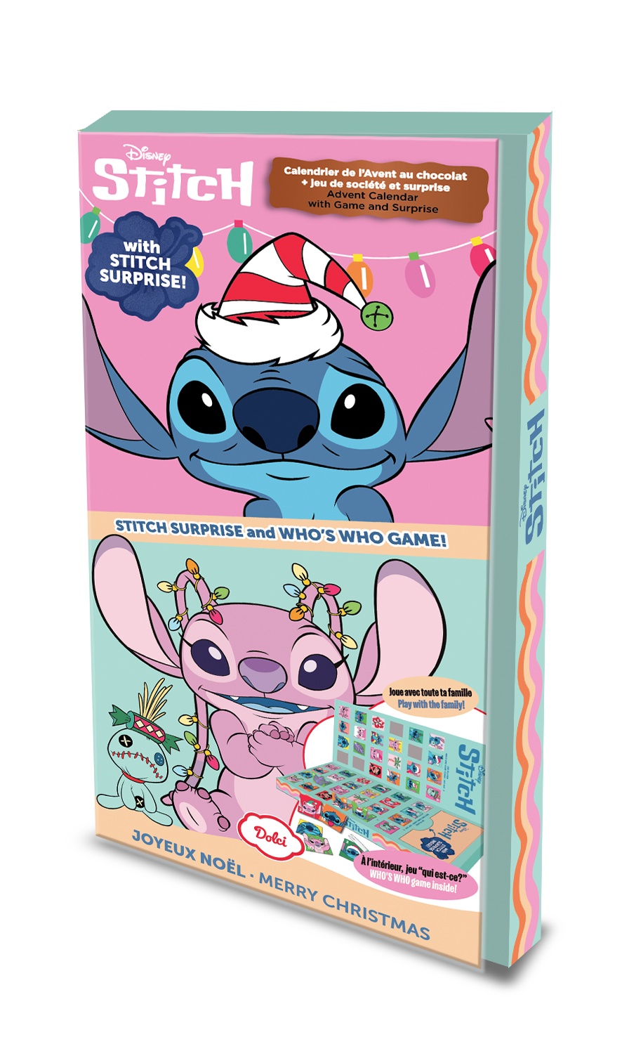 "CALENDRIER AVENT ""QUI EST QUI ?"" STITCH 90G (2026)"