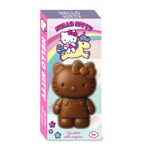 MAXI CHOCO FIGURINE + STICKERS HELLO KITTY 150G