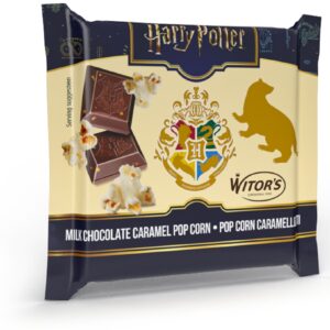 MINI TABLETTE CHOCOLAT LAIT ET POPCORN HARRY POTTER 40G